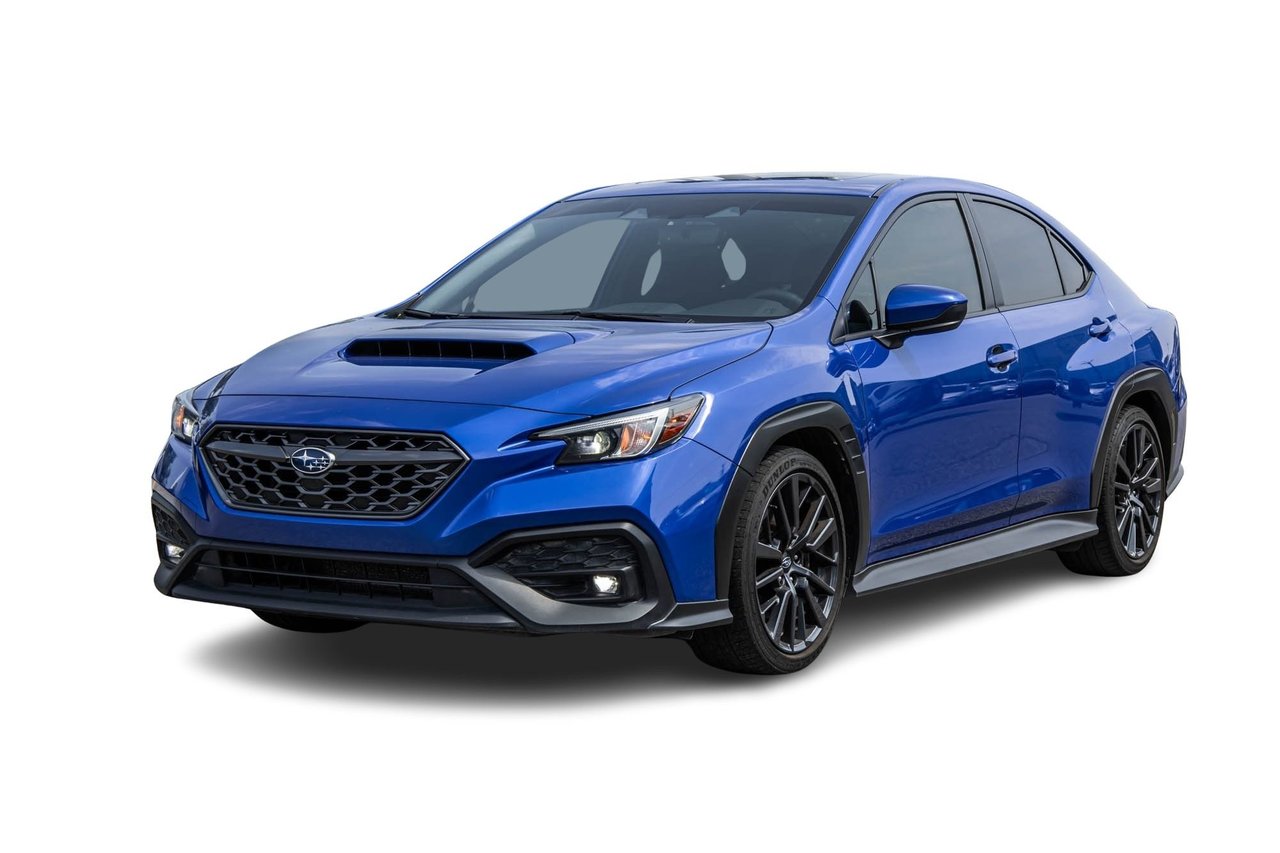 Blue 2024 Subaru WRX Sedan Manual