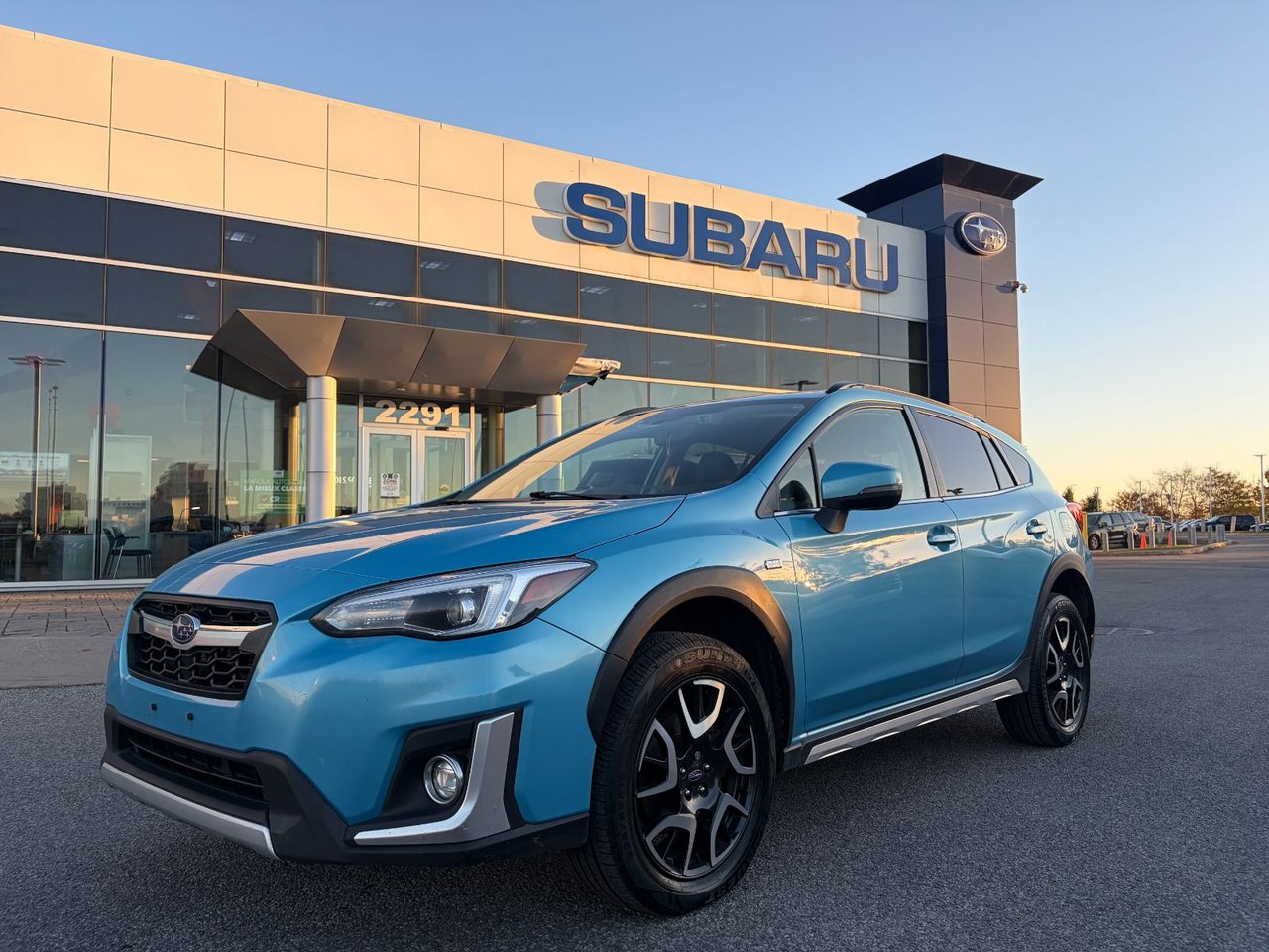 Blue 2020 Subaru Crosstrek Hybrid SUV / Crossover All-Wheel Drive Continuously Variable Transmission