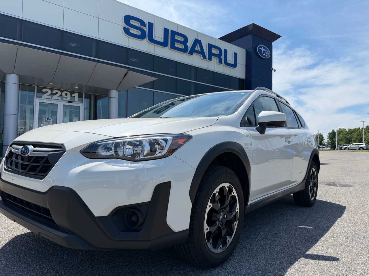 White 2021 Subaru Crosstrek SUV / Crossover Continuously Variable Transmission