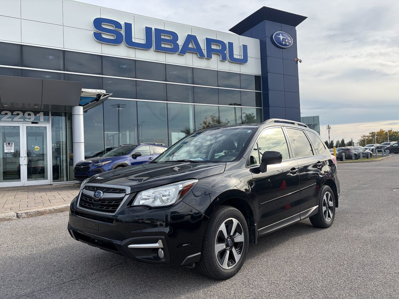 Black 2017 Subaru Forester SUV / Crossover All-Wheel Drive Continuously Variable Transmission