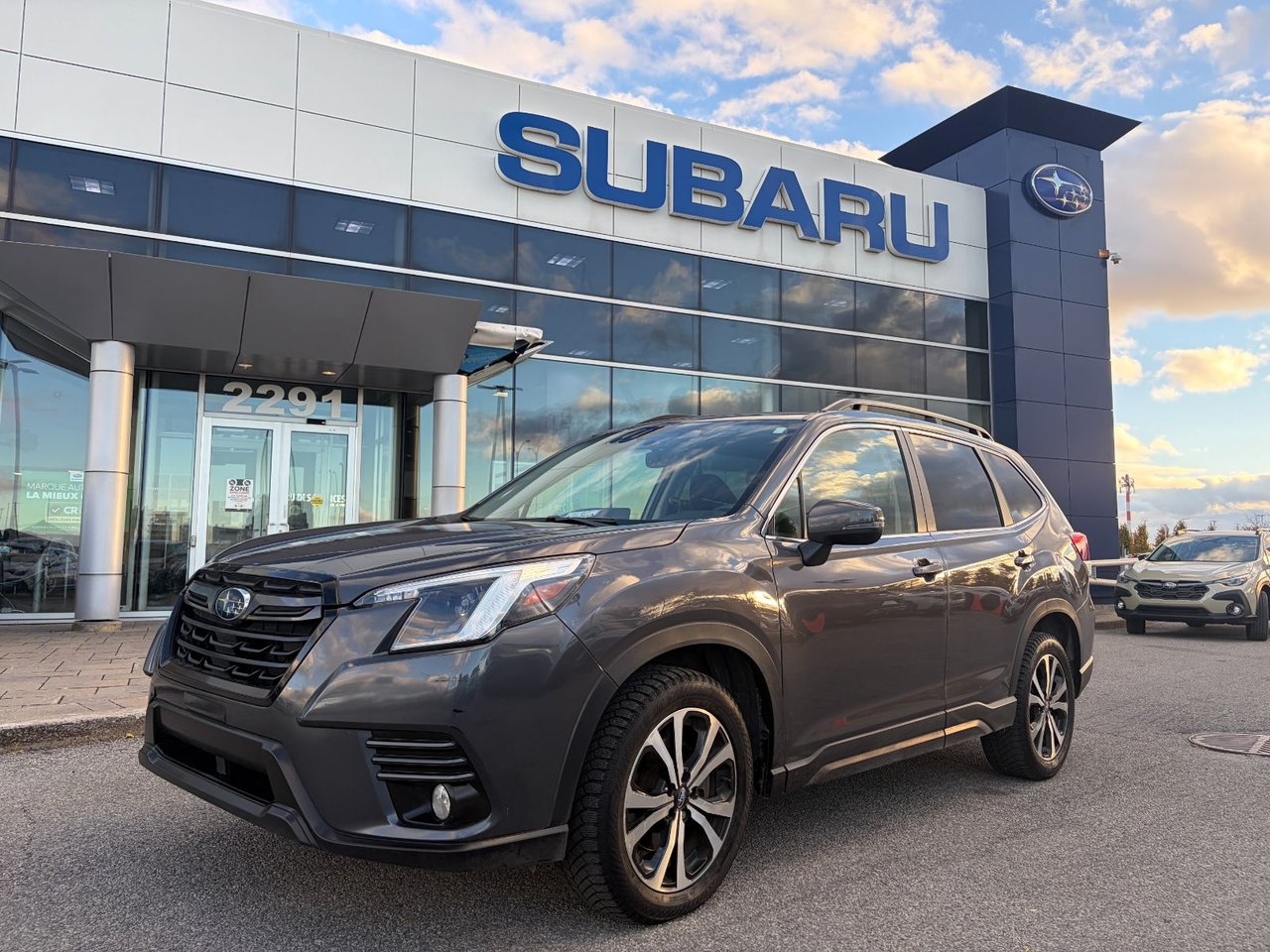 Gray (MAGNETITE GREY) 2022 Subaru Forester Wagon  Continuously Variable Transmission