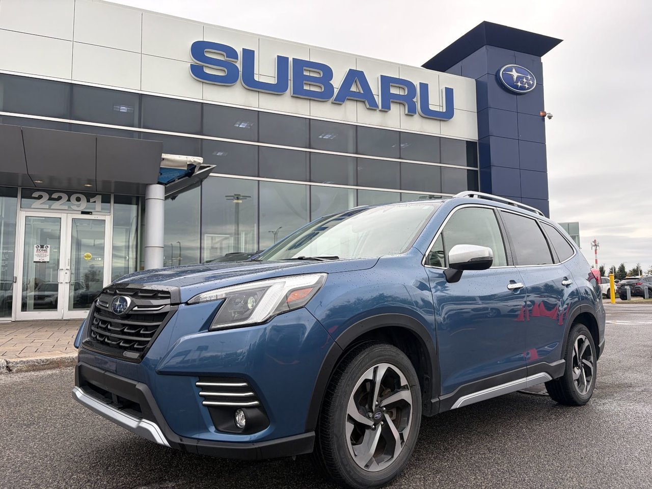 Blue 2023 Subaru Forester Wagon  Continuously Variable Transmission