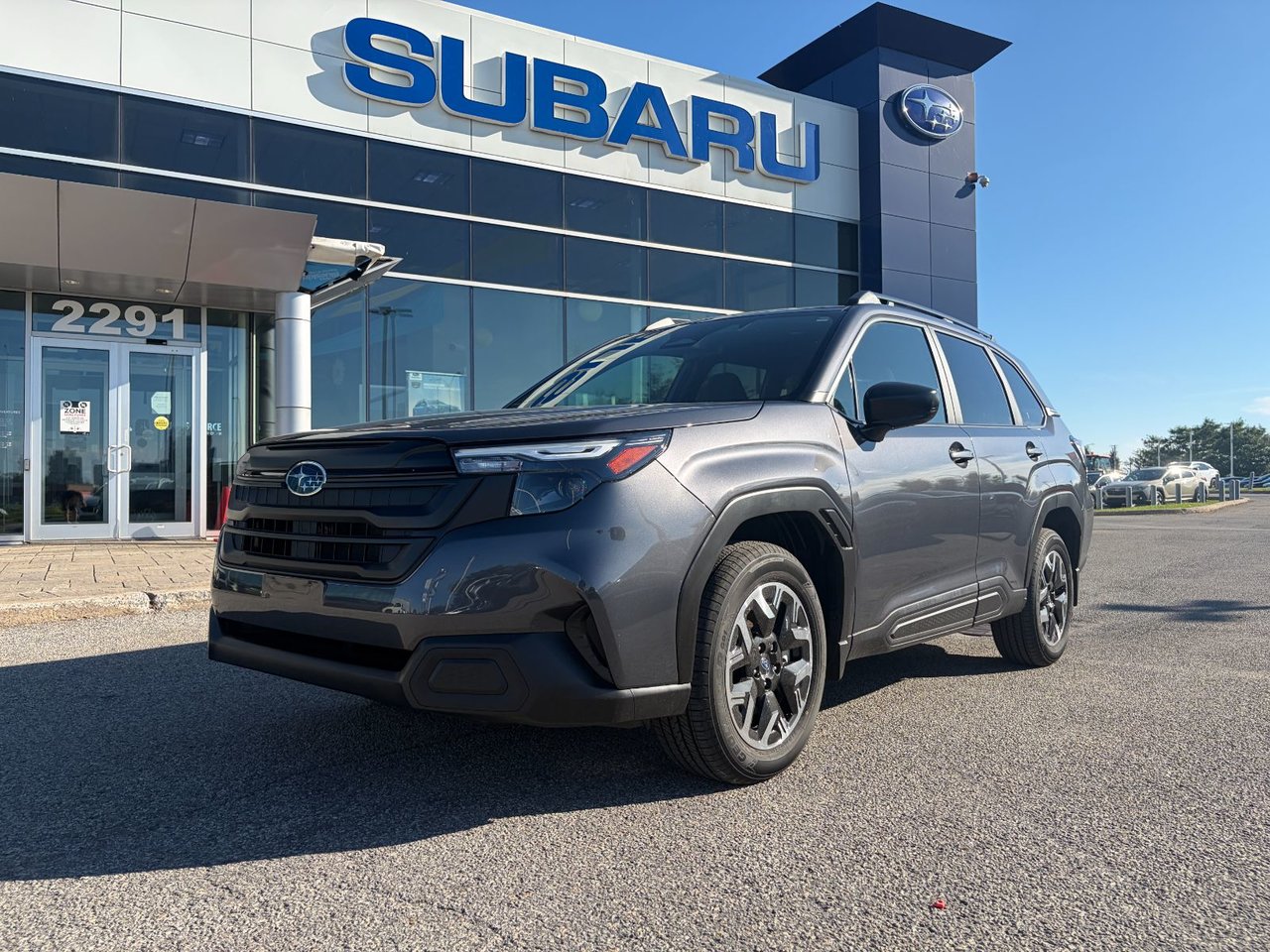 Gray 2026 Subaru Forester SUV / Crossover  Continuously Variable Transmission