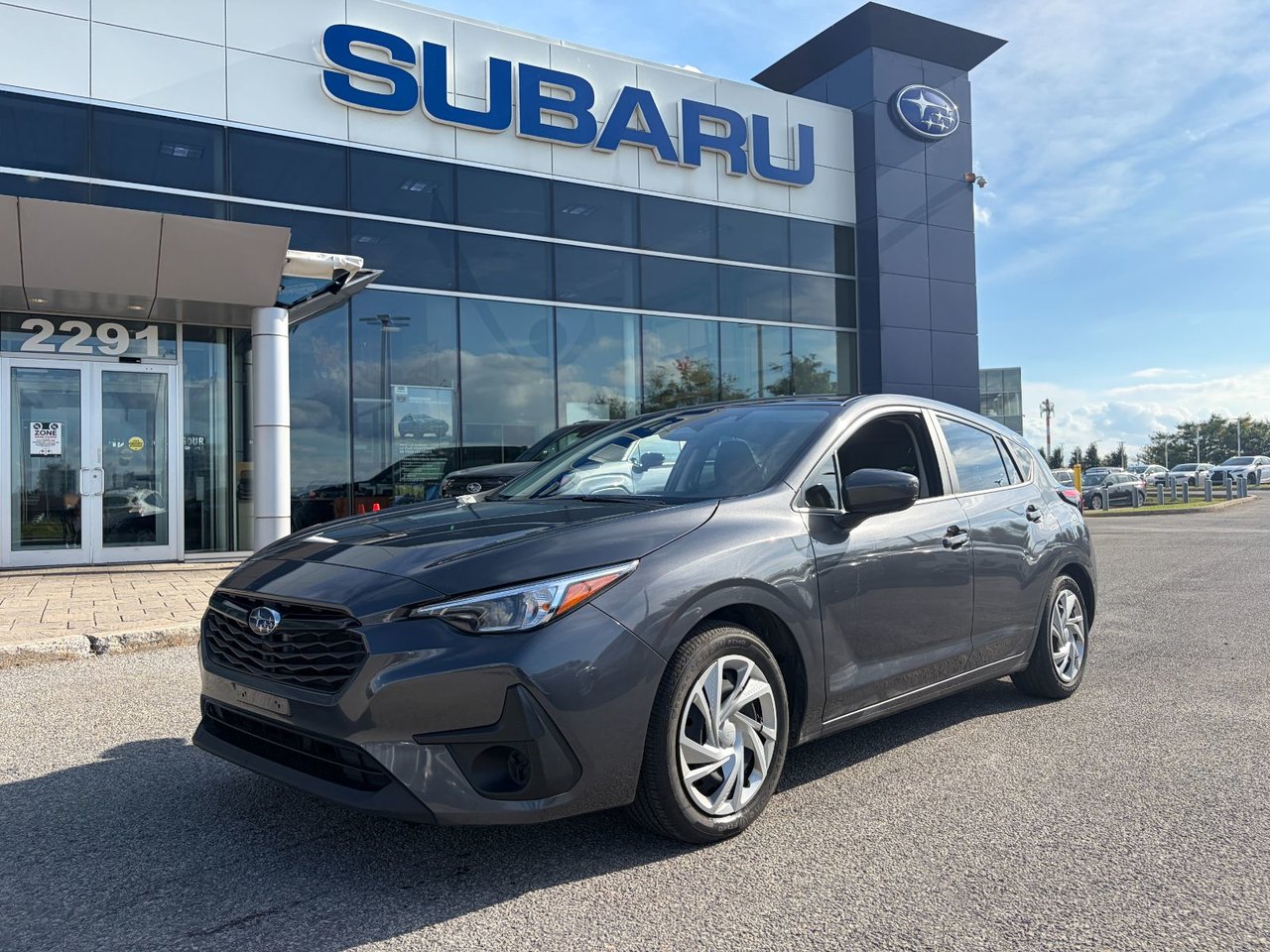 Gray 2024 Subaru Impreza Wagon