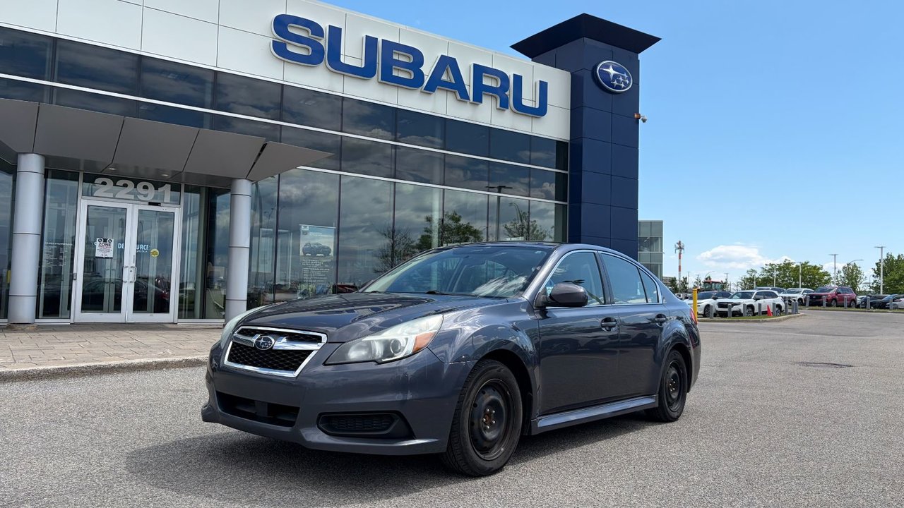 Black (Charcoal) 2014 Subaru Legacy 2.5i AWD Sedan All-Wheel Drive Automatic