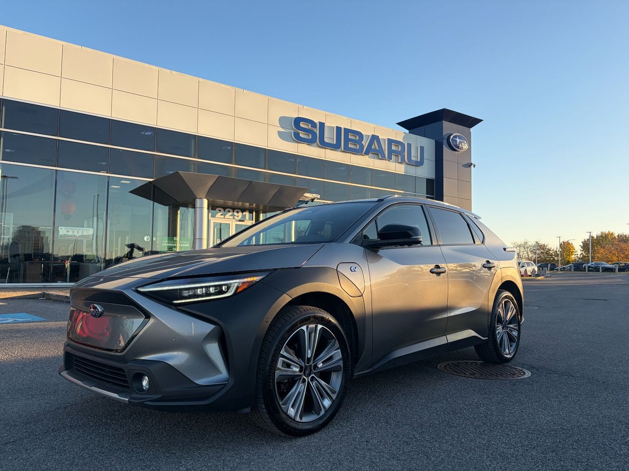 Gray 2023 Subaru Solterra SUV / Crossover Automatic