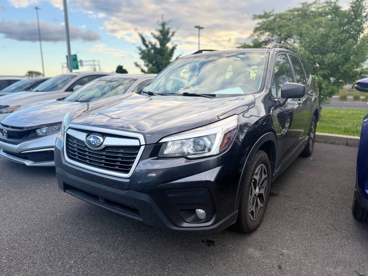 Gray (Dark Grey Metallic) 2019 Subaru Forester SUV / Crossover  