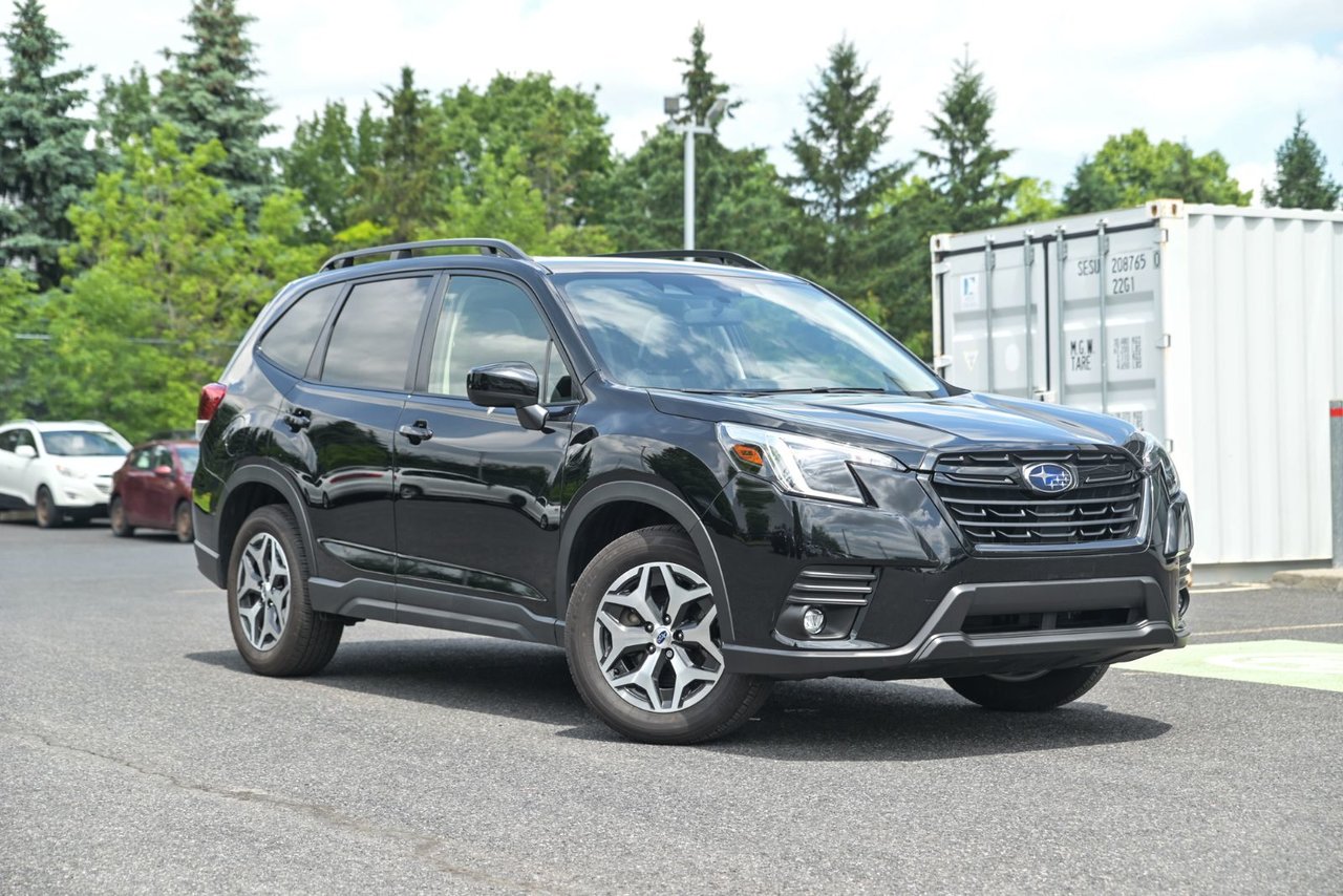 Crystal Black Silica 2024 Subaru Forester Touring Wagon AWD Wagon Continuously Variable Transmission