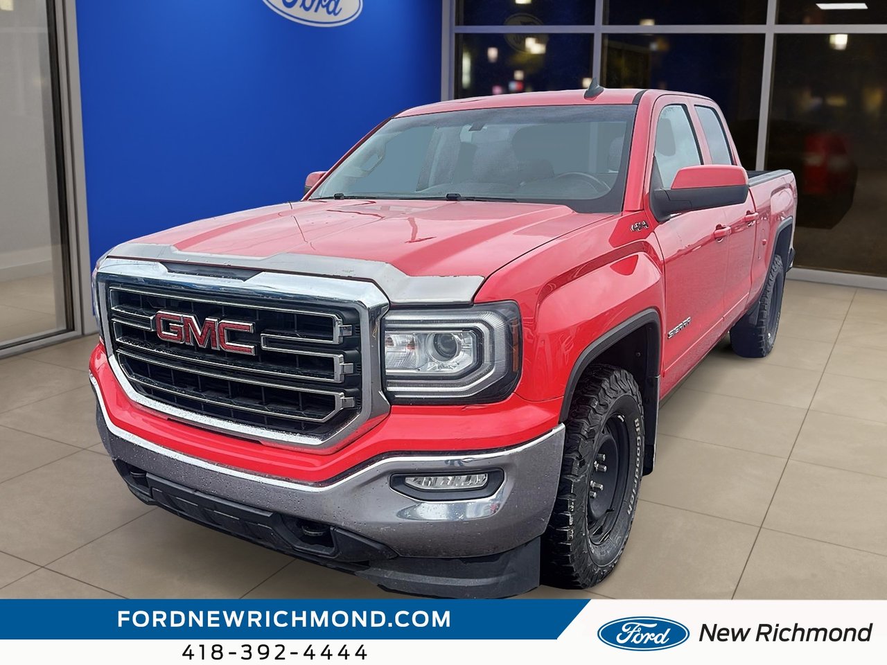 Red 2017 GMC Sierra 1500 Pickup Truck Four-Wheel Drive Automatic