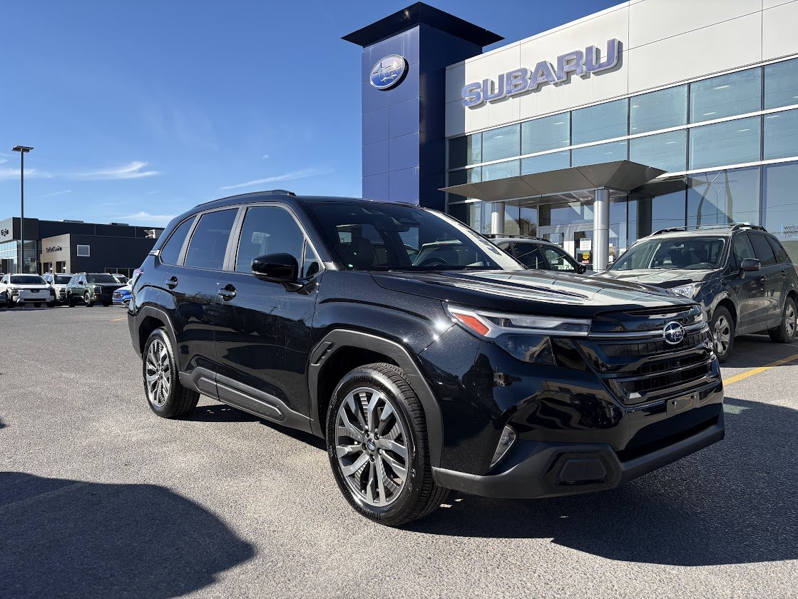CRYSTAL BLACK SILICA 2025 Subaru Forester SUV / Crossover Continuously Variable Transmission