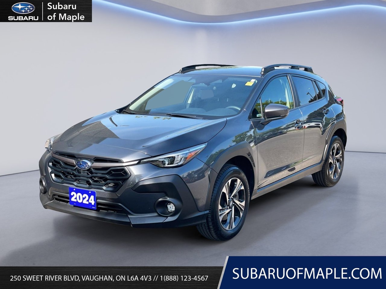 Gray (Magnetite Grey Metallic) 2024 Subaru Crosstrek Touring AWD SUV / Crossover Automatic