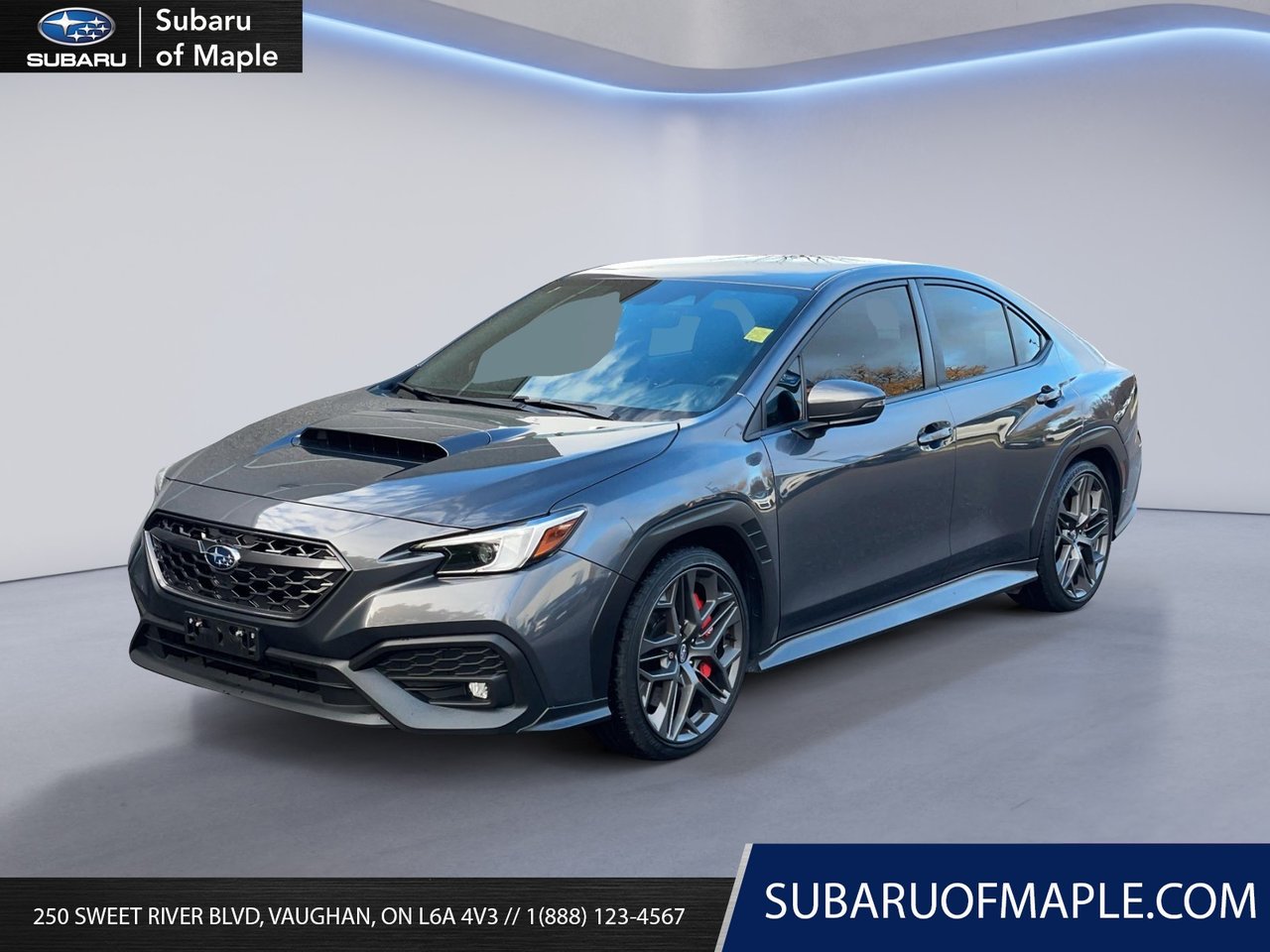 Gray (Magnetite Grey Metallic) 2024 Subaru WRX Sedan  Manual