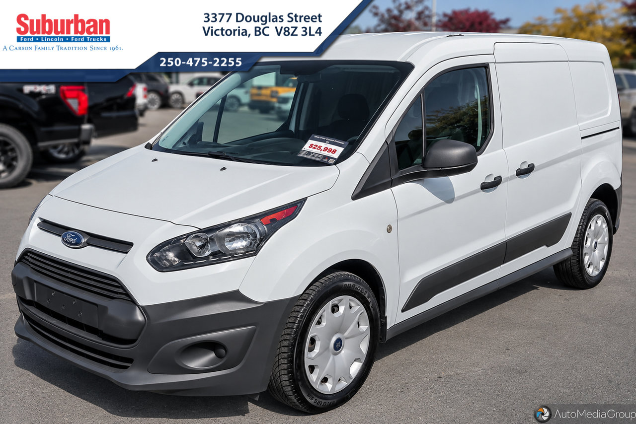FROZEN WHITE 2017 Ford Transit Connect Van Front-Wheel Drive 6-Speed Automatic