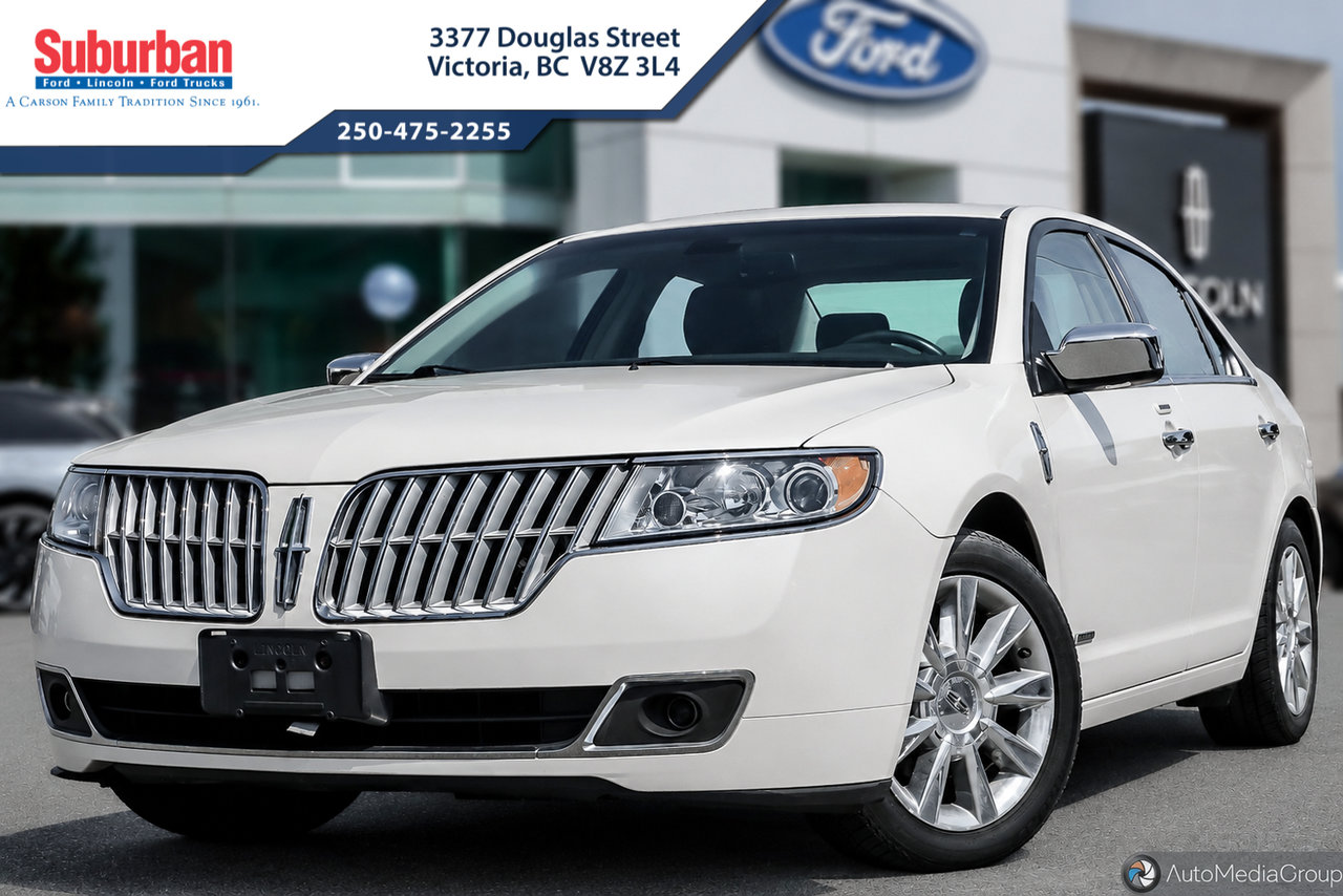 WHITE PLATINUM TRI-COAT 2011 Lincoln MKZ Hybrid Sedan Front-Wheel Drive Continuously Variable Transmission