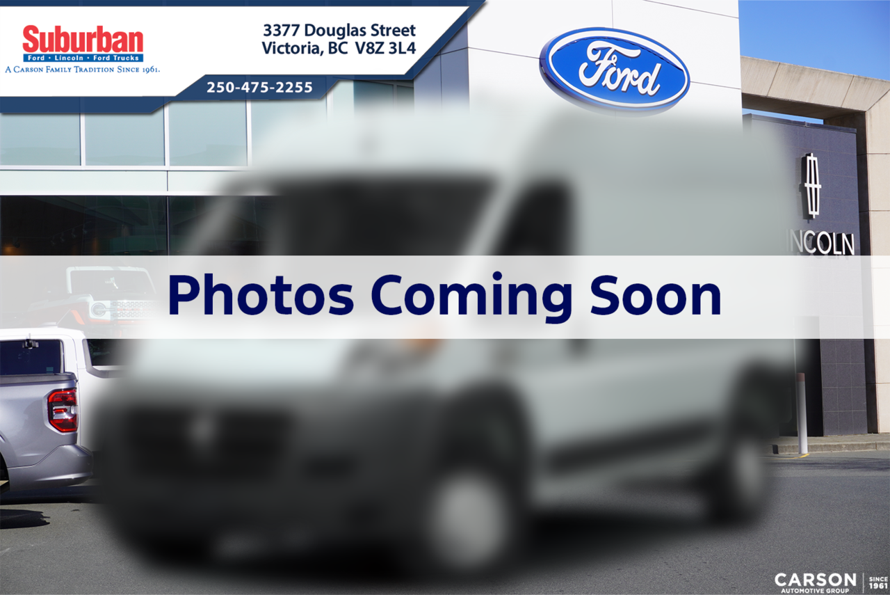 White 2019 RAM ProMaster Van Front-Wheel Drive 6-Speed Automatic
