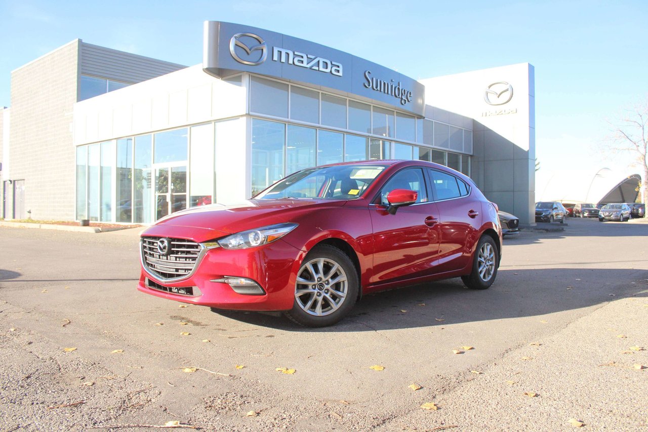 Red 2018 Mazda MAZDA3 Sport Hatchback Automatic