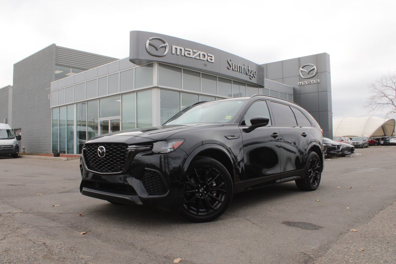 Black 2025 Mazda CX-70 SUV / Crossover  Automatic