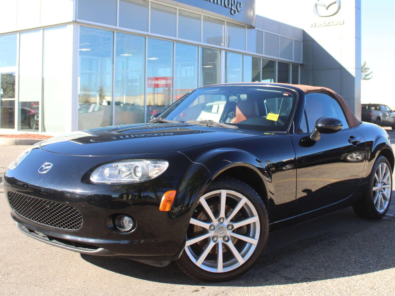 Brilliant Black 2006 Mazda MX-5 Convertible  Manual