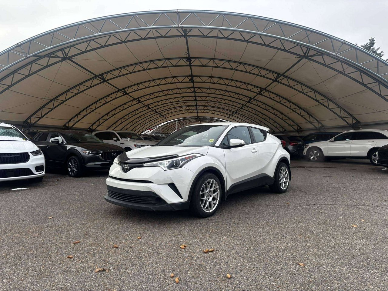 White 2018 Toyota C-HR SUV / Crossover Front-Wheel Drive Automatic