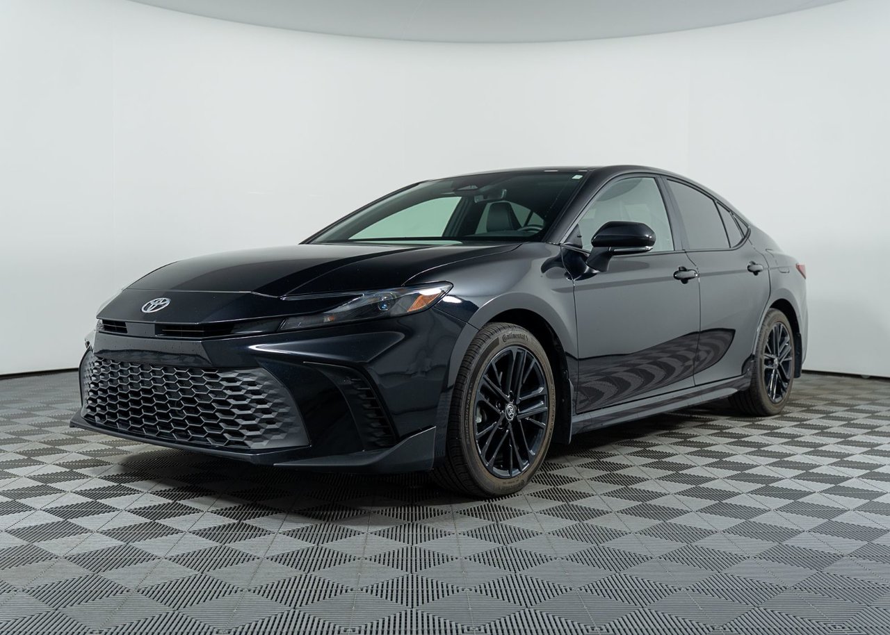 Black 2025 Toyota Camry Sedan All-Wheel Drive