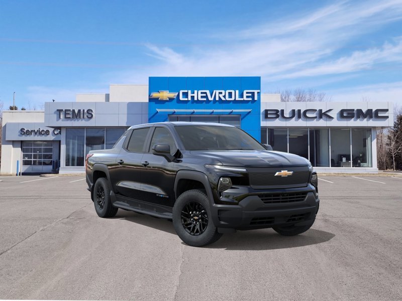 Black 2026 Chevrolet Silverado EV Pickup Truck All-Wheel Drive Automatic
