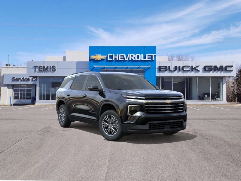Mosaic Black Metallic 2027 Chevrolet Traverse SUV / Crossover Four-Wheel Drive Automatic