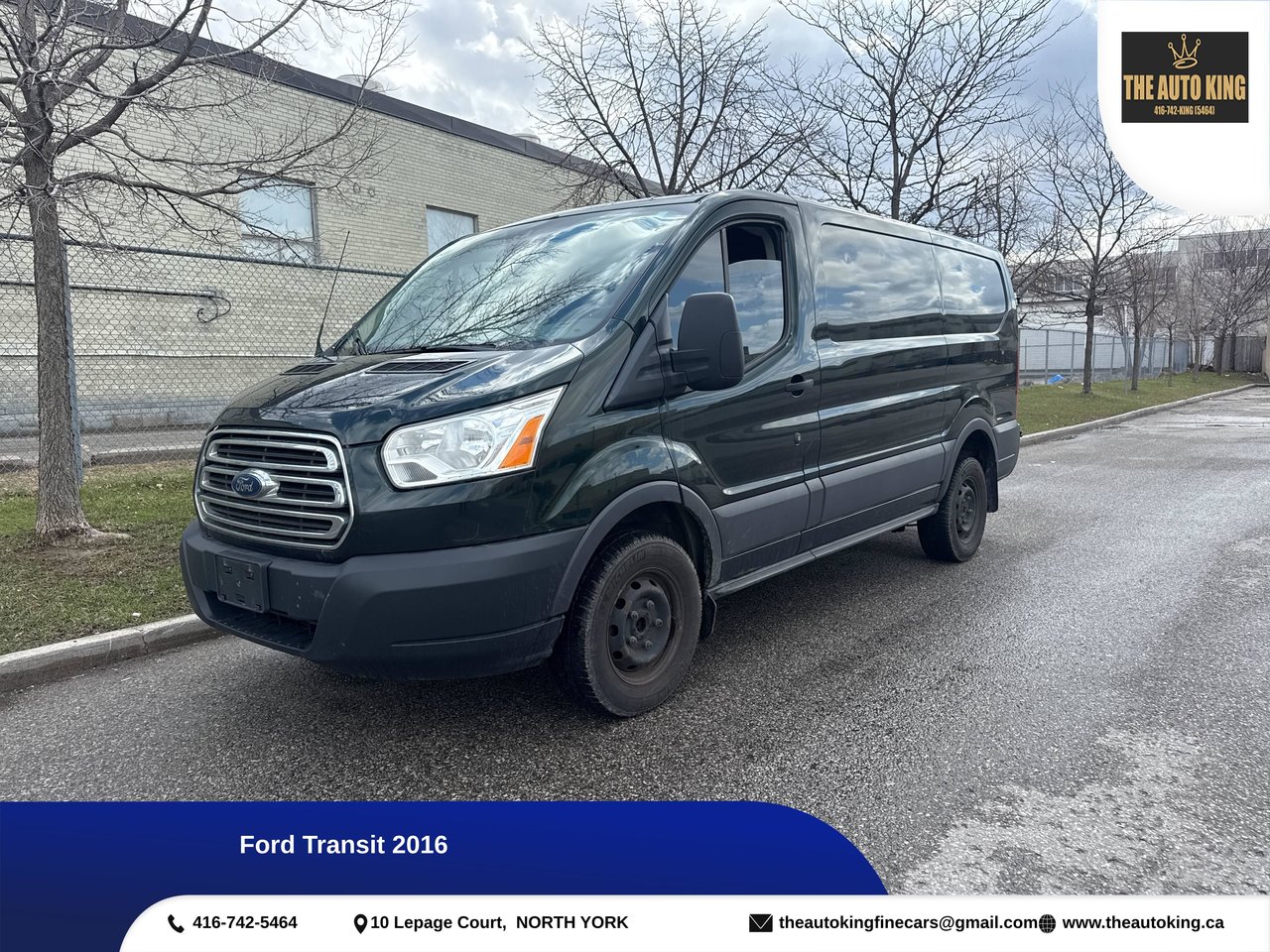 2016 Ford Transit Cargo 250 3dr SWB Low Roof with 60/40 Side Passenger Doors