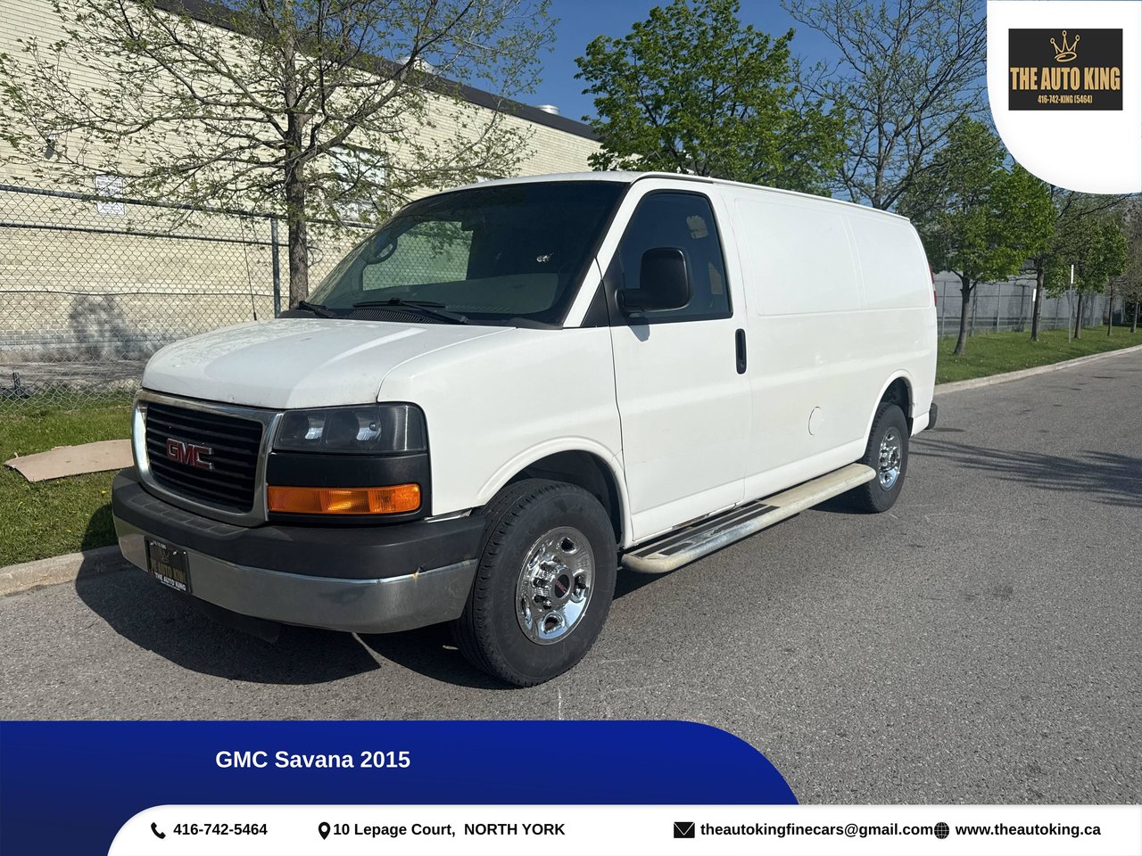 2015 GMC Savana Cargo 2500 RWD