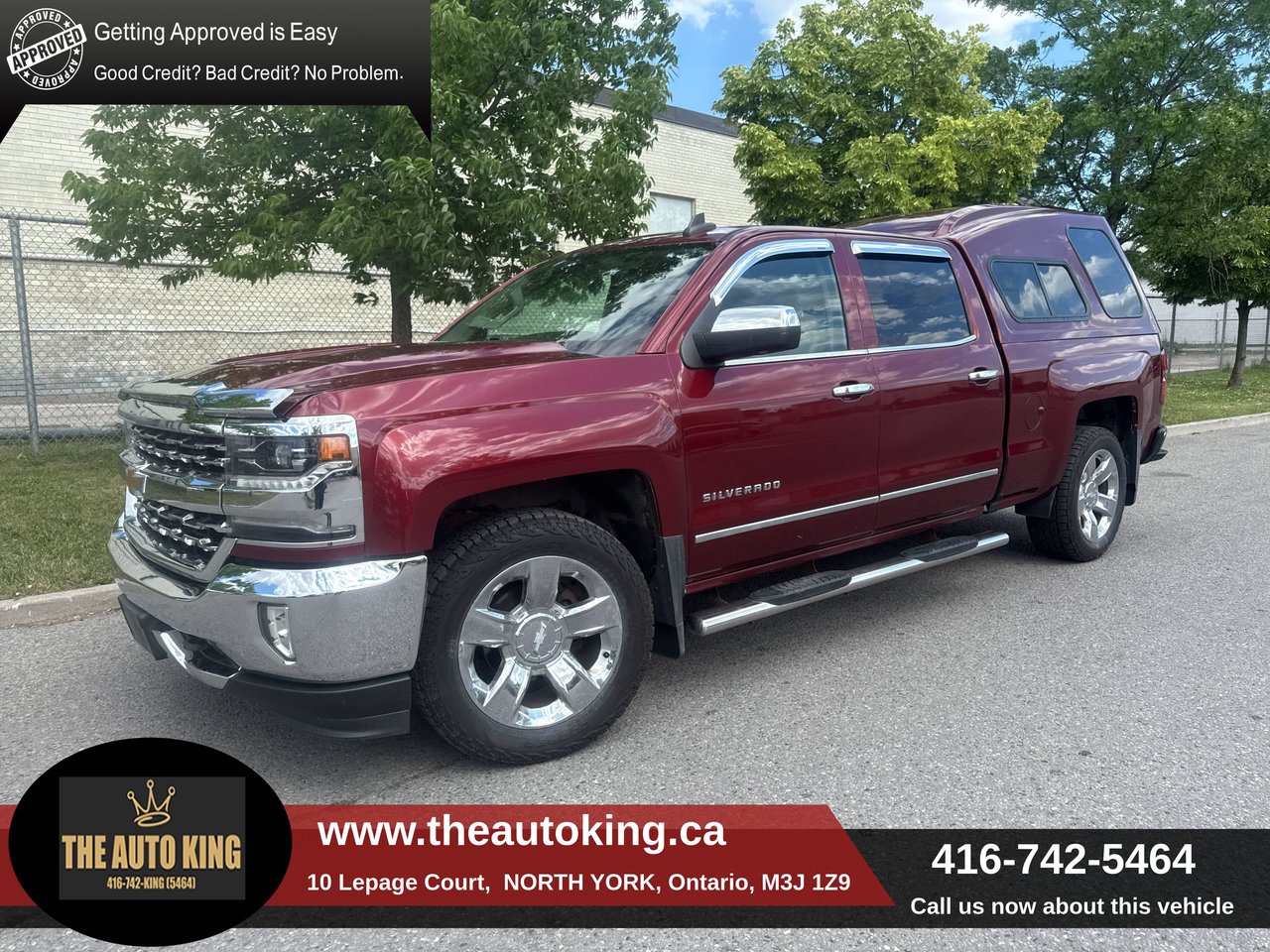 2017 Chevrolet Silverado 1500 LTZ Crew Cab RWD