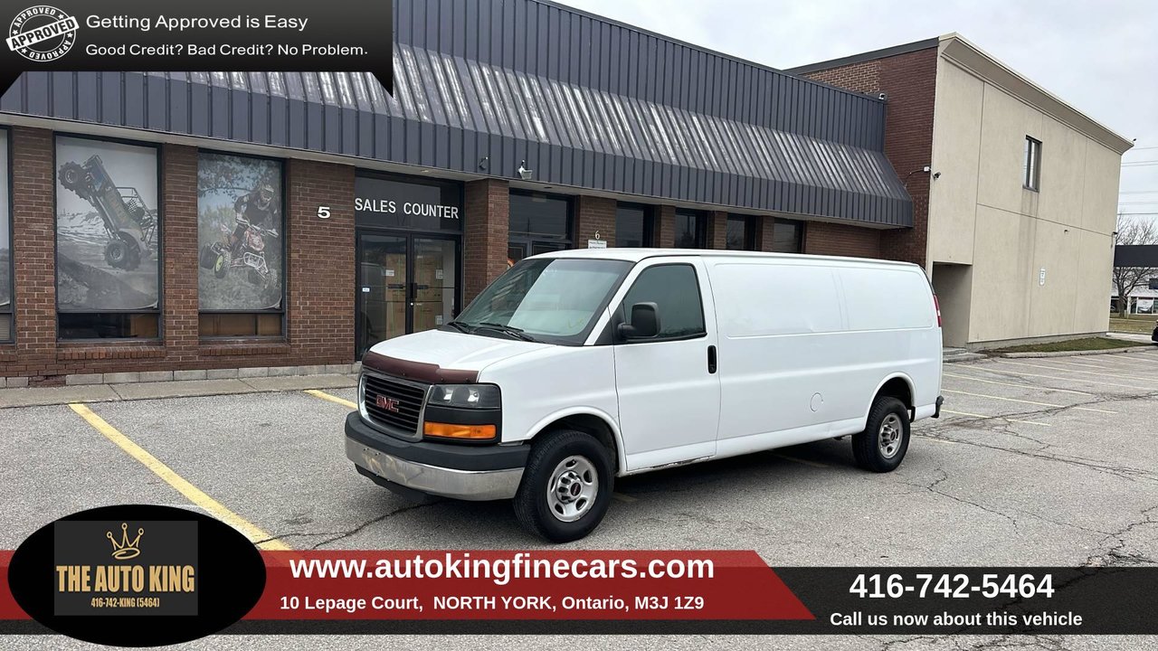 2015 GMC Savana Cargo Van Rear-Wheel Drive Automatic
