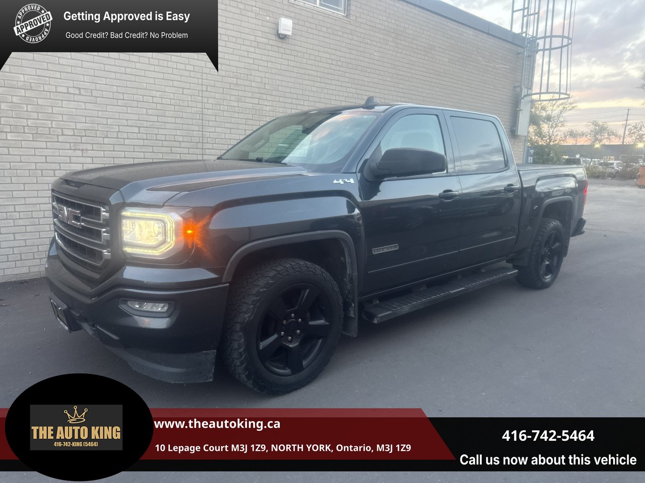2017 GMC Sierra 1500 Pickup Truck Four-Wheel Drive Automatic