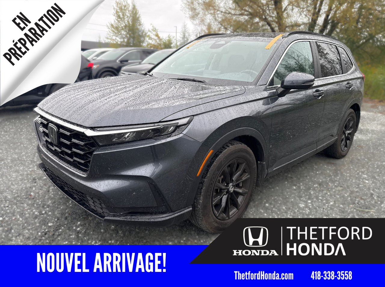 Gray 2023 Honda CR-V SUV / Crossover Continuously Variable Transmission