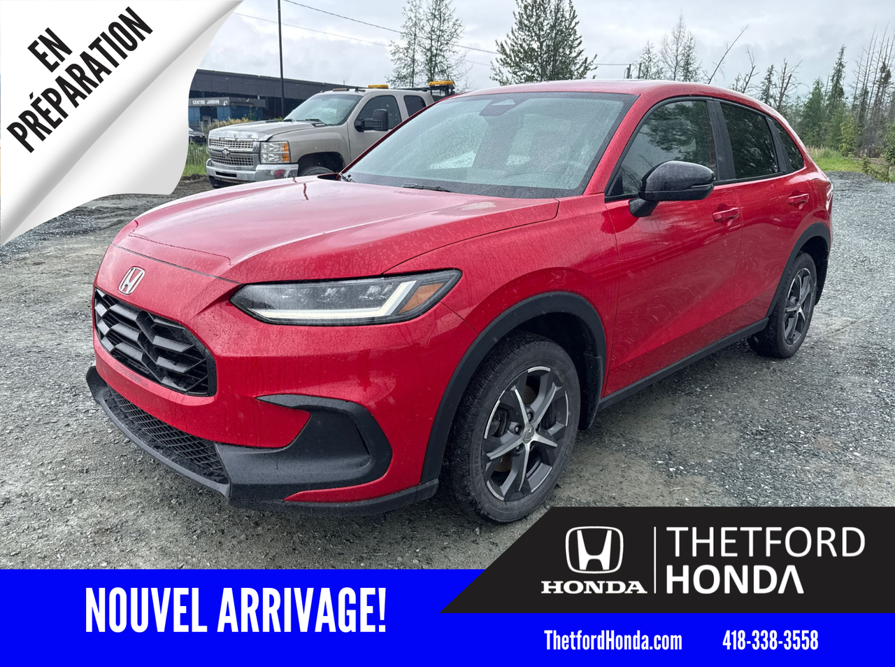 Red 2024 Honda HR-V Sport-B AWD SUV / Crossover  Continuously Variable Transmission