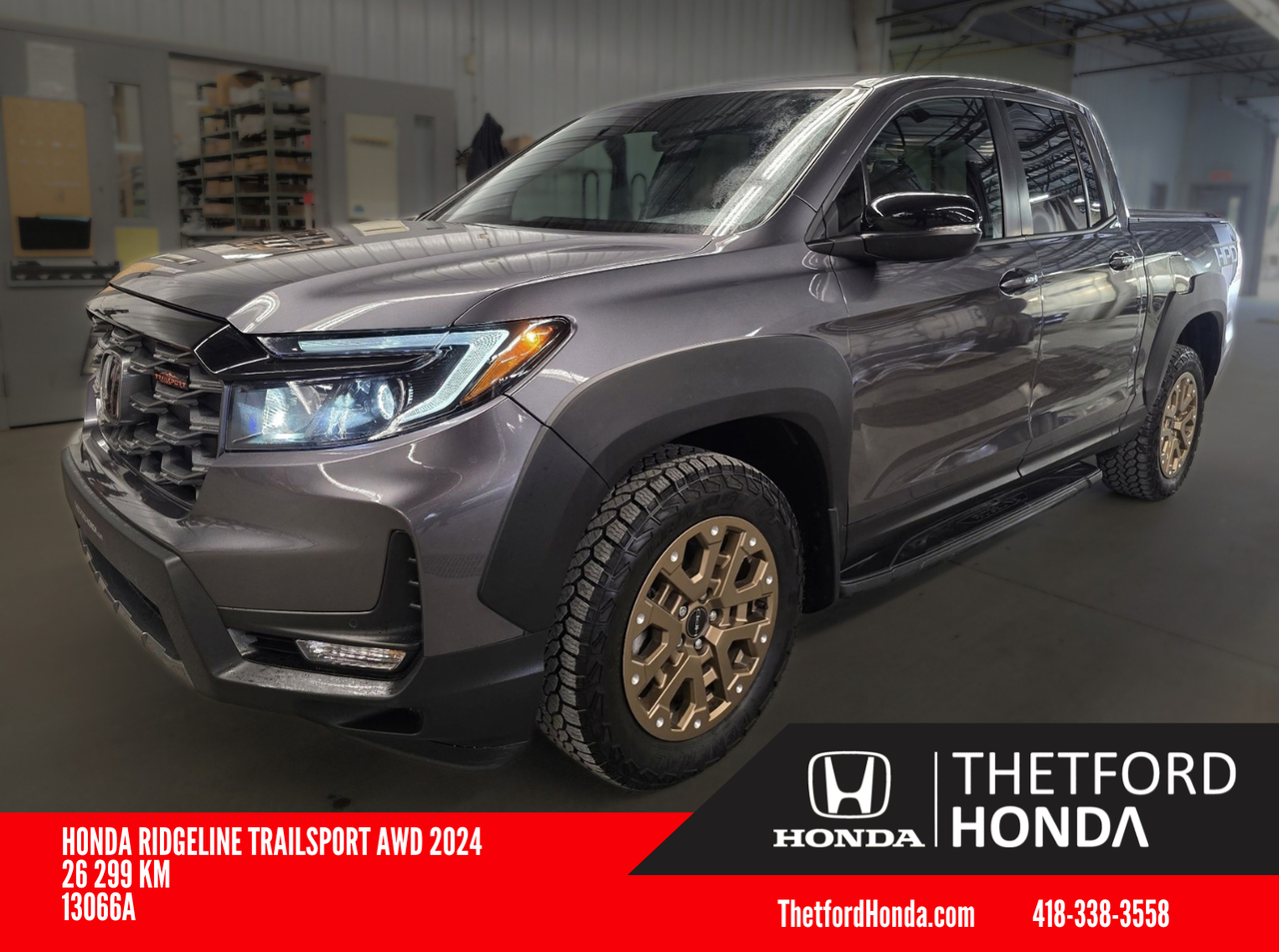  2024 Honda Ridgeline TrailSport AWD   