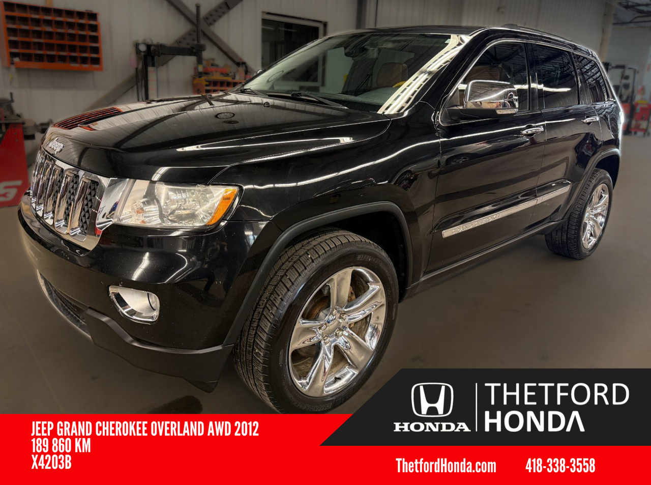 2012 Jeep Grand Cherokee Overland 4WD
