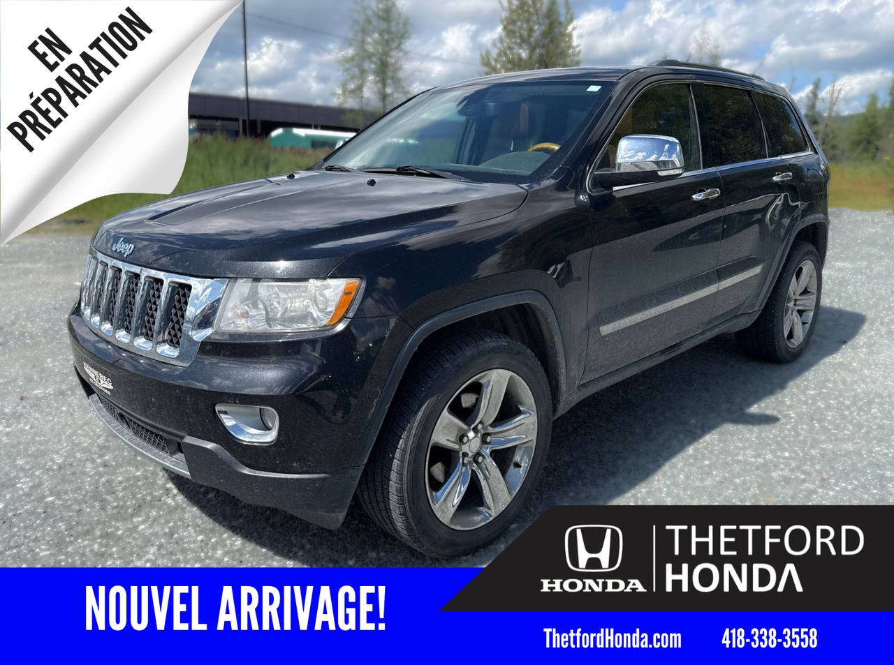 Black 2012 Jeep Grand Cherokee SUV / Crossover Four-Wheel Drive Automatic
