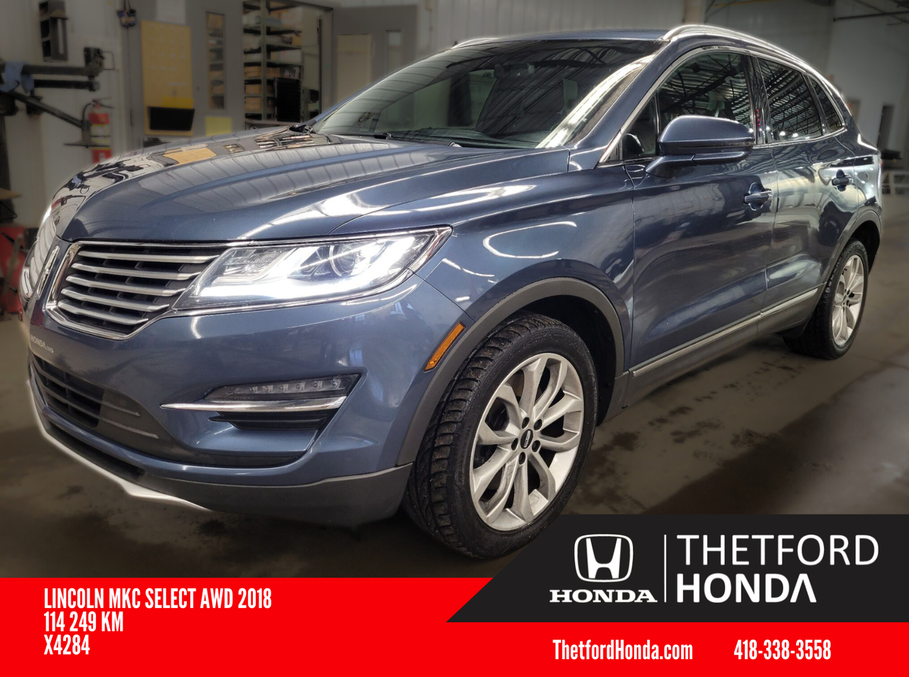 2018 Lincoln MKC Select AWD