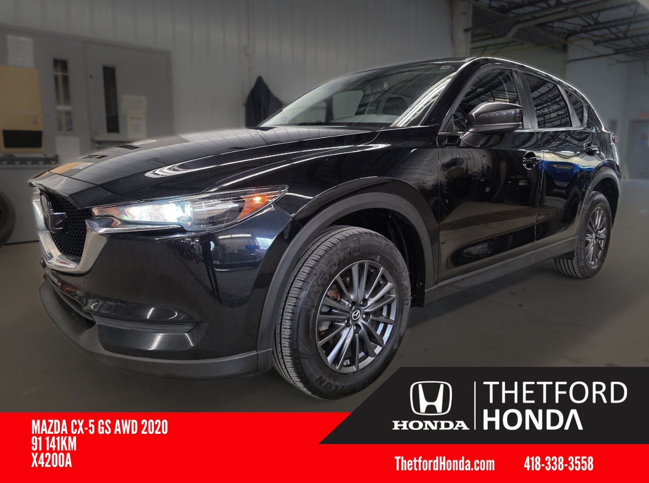 Black 2020 Mazda CX-5 GS AWD SUV / Crossover Automatic