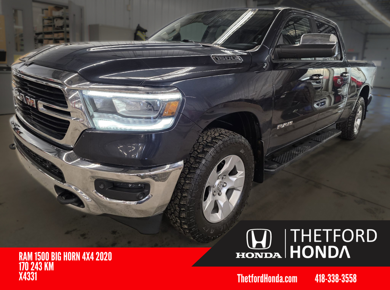 RAM 1500 Big Horn Crew Cab 4WD 2020