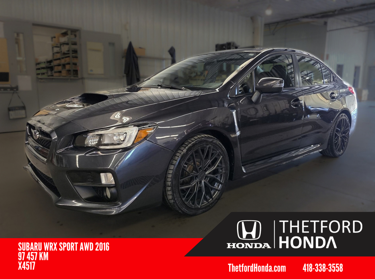 2016 Subaru WRX Sport AWD