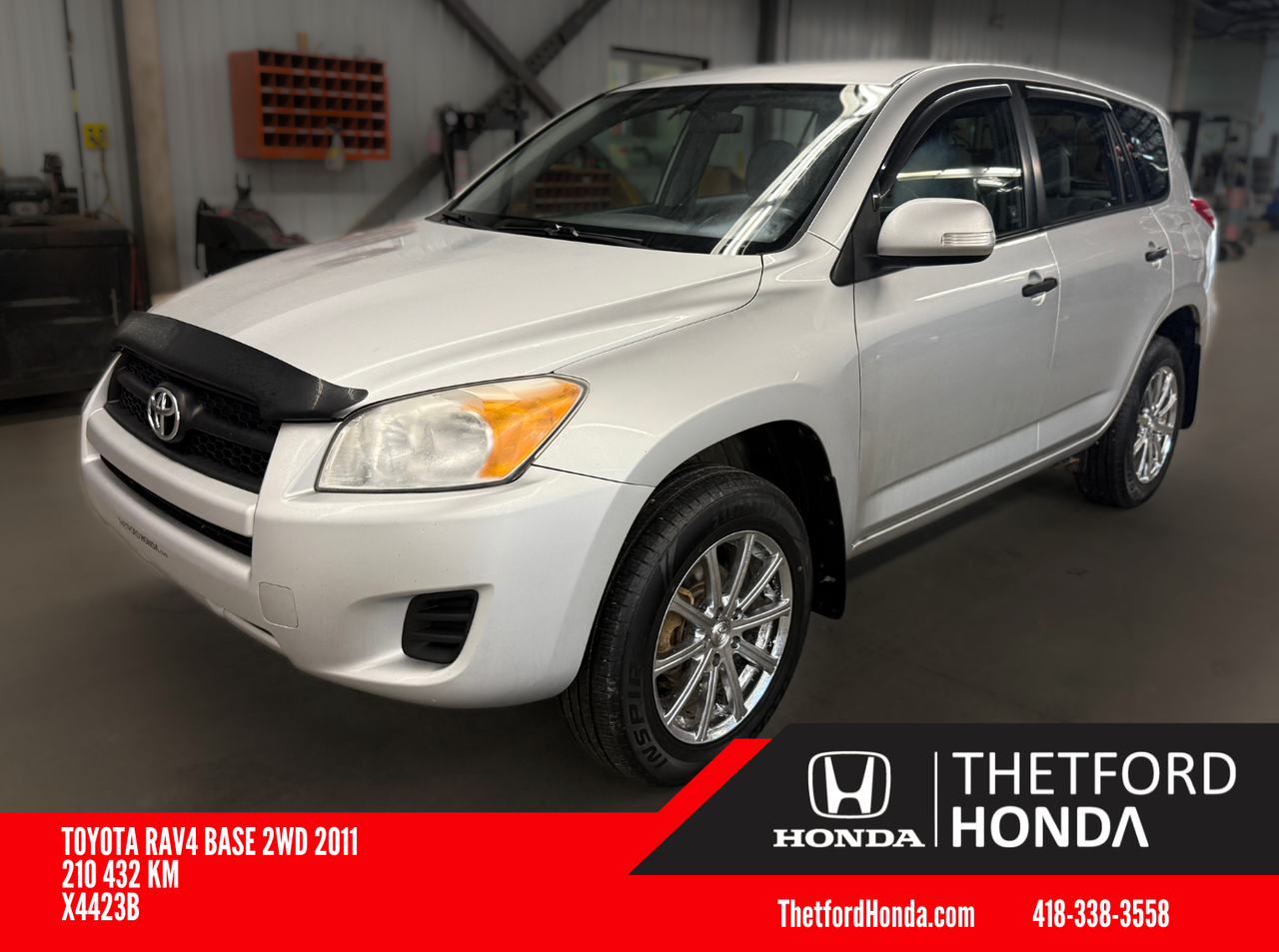 Silver 2011 Toyota RAV4 SUV / Crossover Front-Wheel Drive Automatic