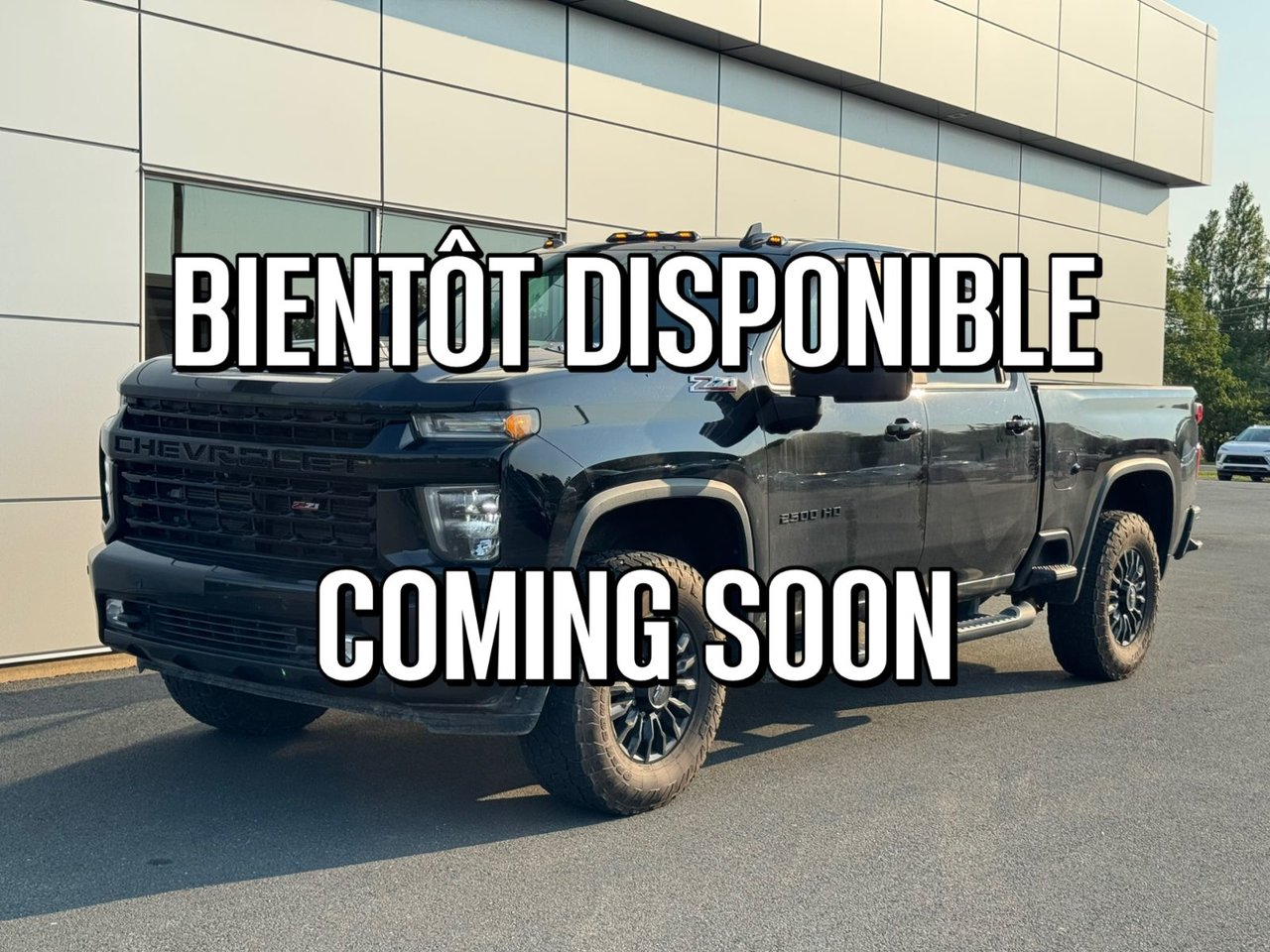 Black 2023 Chevrolet Silverado 2500HD Pickup Truck Four-Wheel Drive Automatic