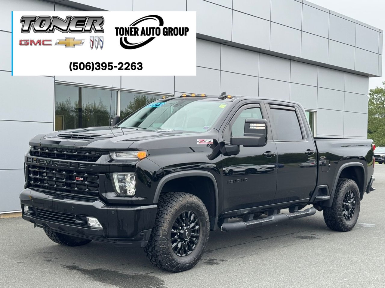 Black 2023 Chevrolet Silverado 2500HD Pickup Truck Four-Wheel Drive Automatic