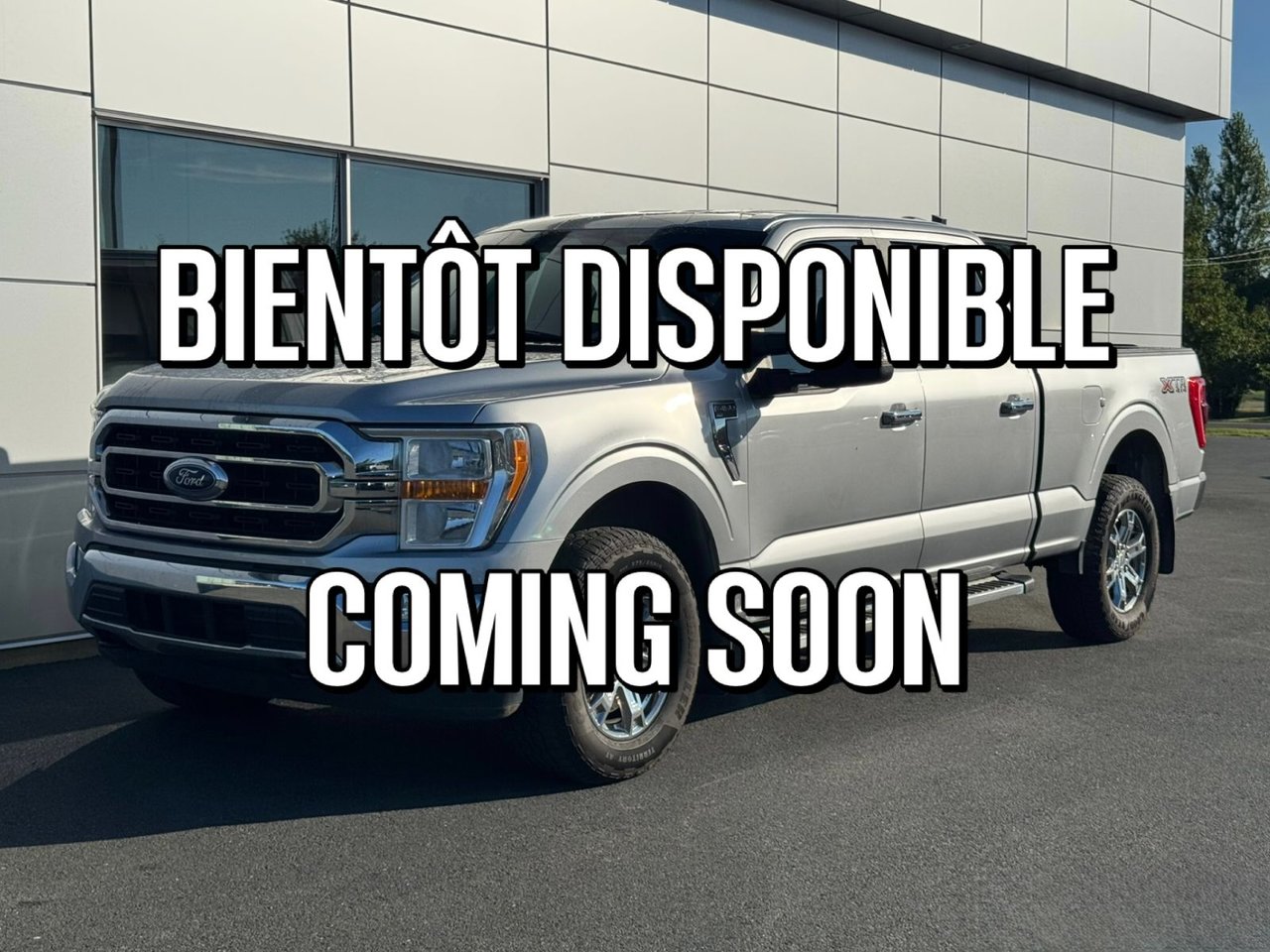 Iconic Silver Metallic 2023 Ford F-150 Pickup Truck Four-Wheel Drive Automatic