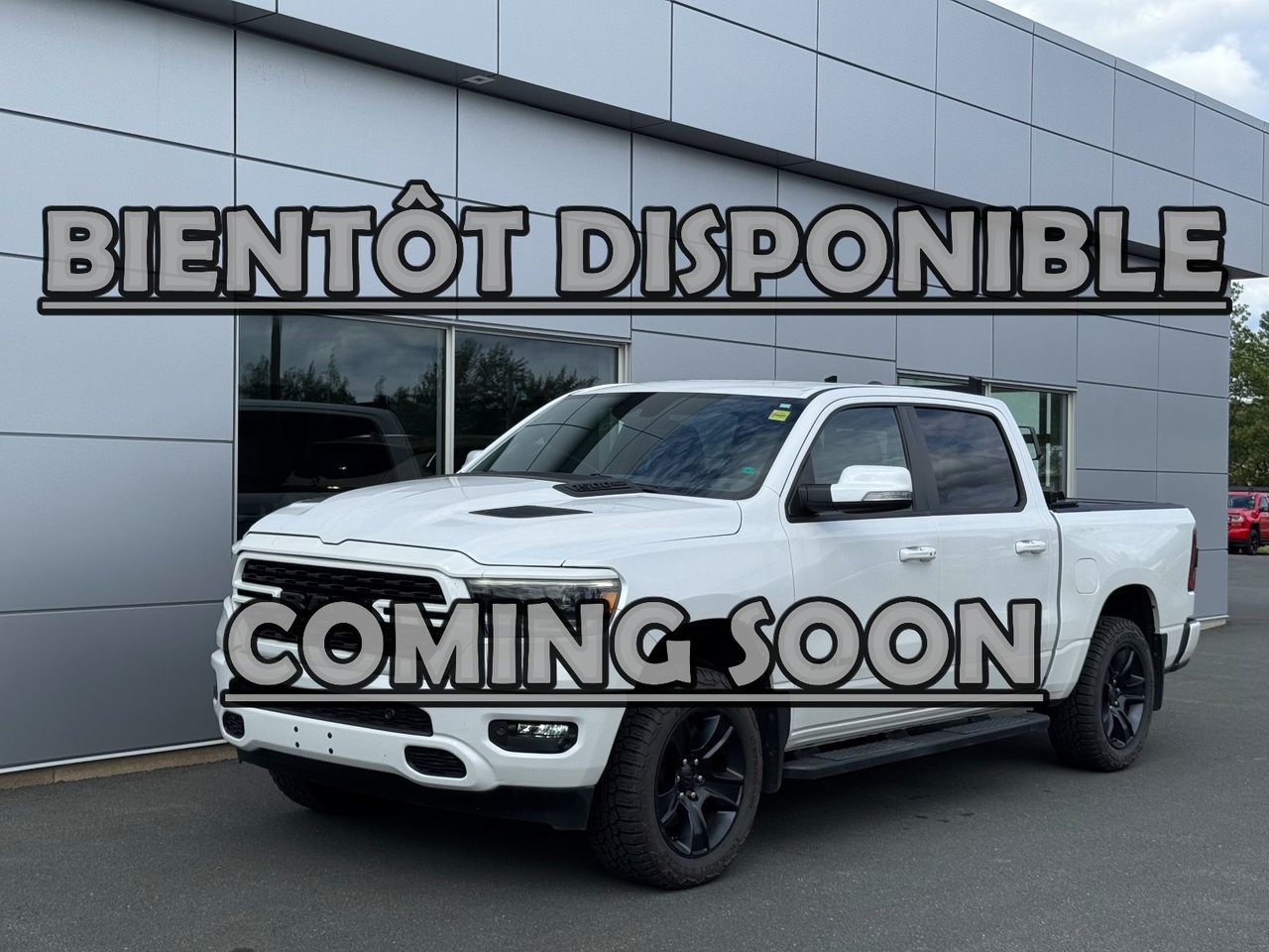 Bright White 2022 RAM 1500 Pickup Truck Four-Wheel Drive Automatic