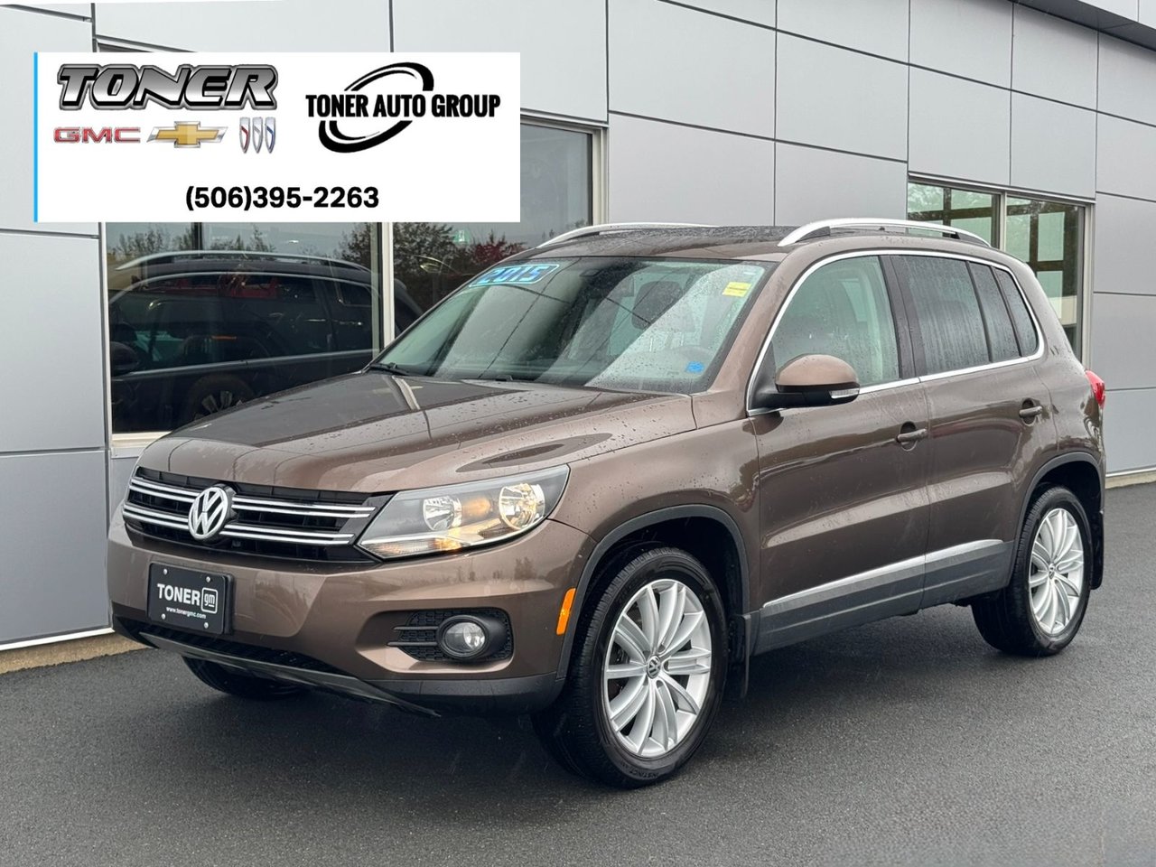 Toffee Brown Metallic 2015 Volkswagen Tiguan SUV / Crossover Automatic