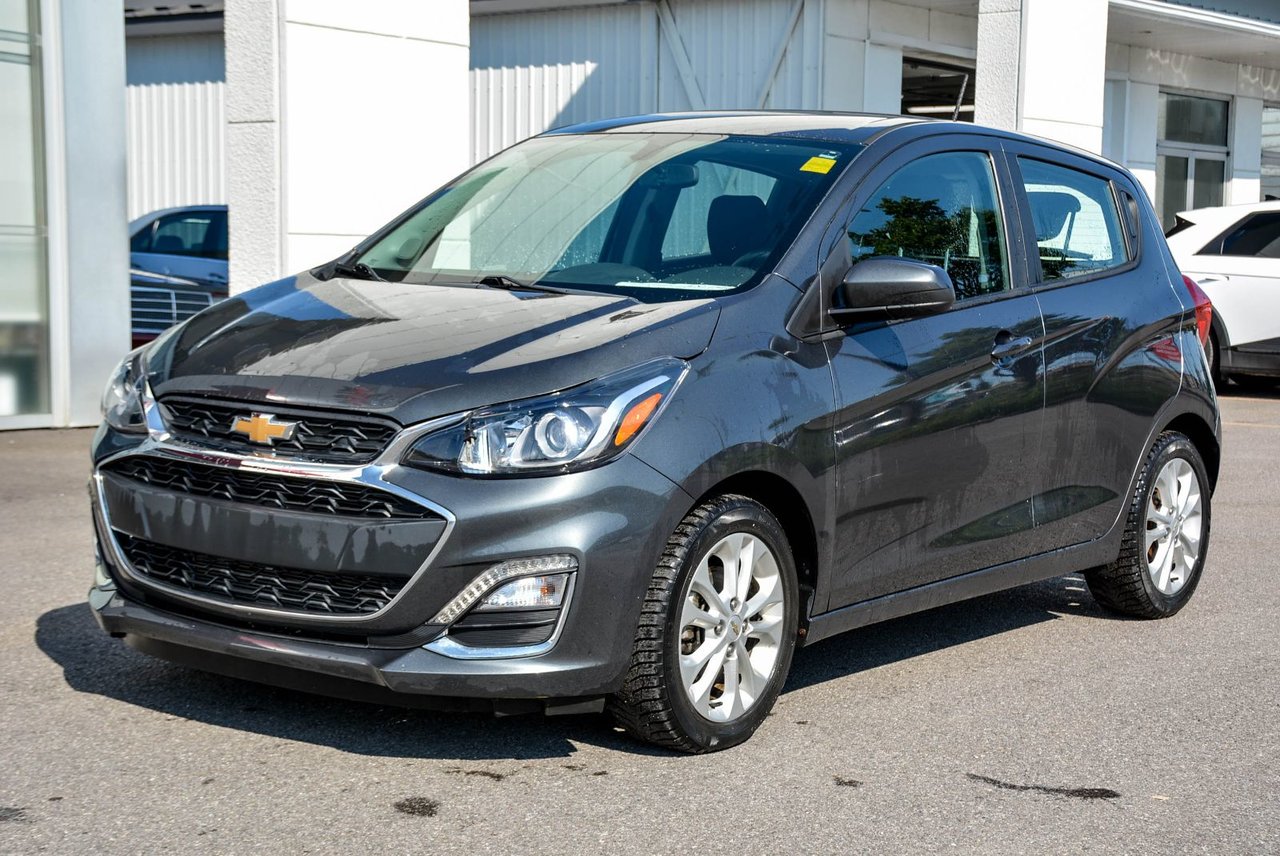 Gray 2022 Chevrolet Spark Hatchback Front-Wheel Drive Continuously Variable Transmission