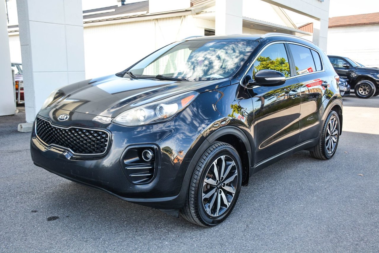 Black 2019 Kia Sportage SUV / Crossover All-Wheel Drive Automatic