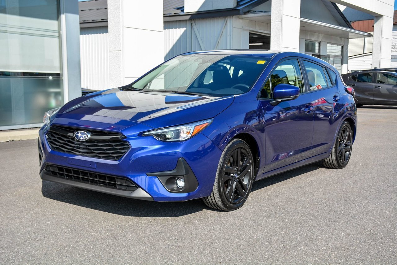 Blue (Bleu saphir perlé) 2024 Subaru Impreza Wagon  Automatic