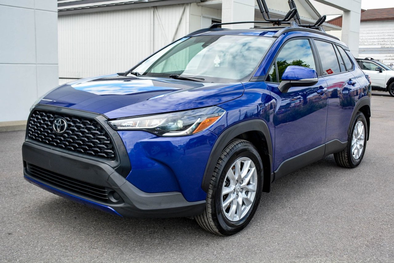 Blue 2022 Toyota Corolla Cross SUV / Crossover All-Wheel Drive Automatic